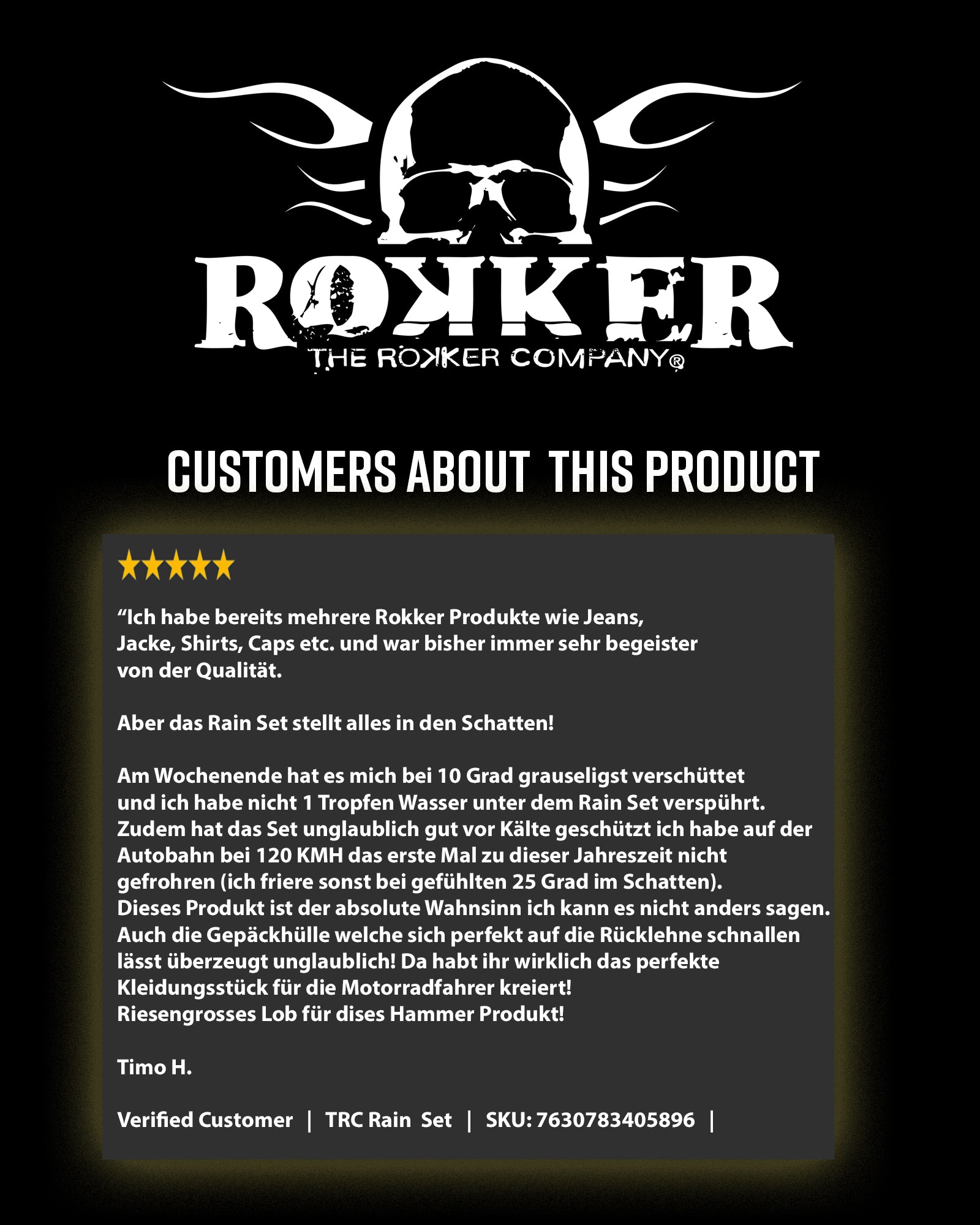 TRC Rain Set Classic