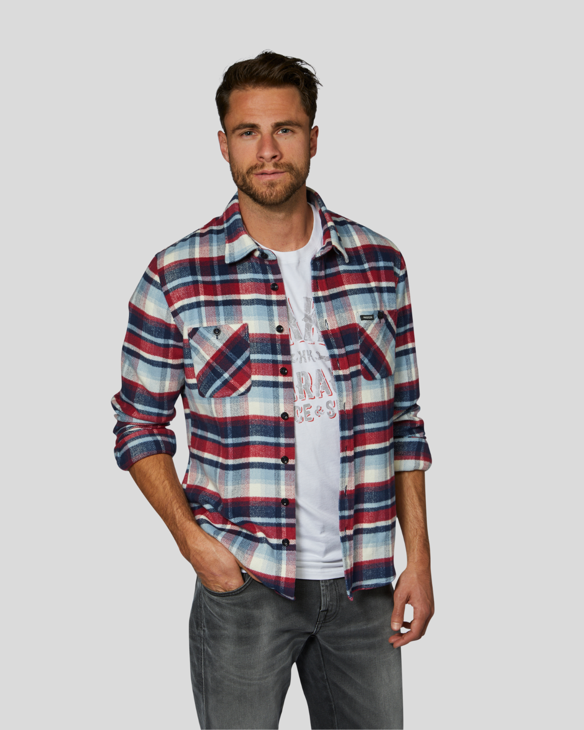 Orlando Red/Blue/White Shirt