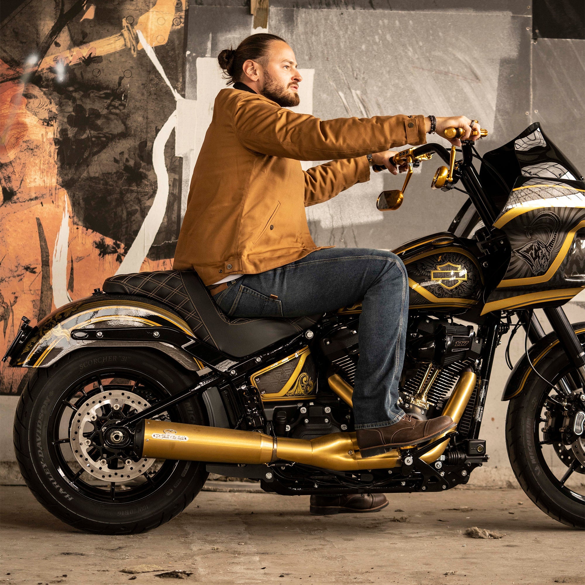 Canvas Jacket Tobacco Brown